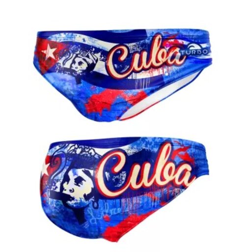 Kupaće gaće mušeke u bojama kube, sa njihobom zastavom i natpisom CUBA